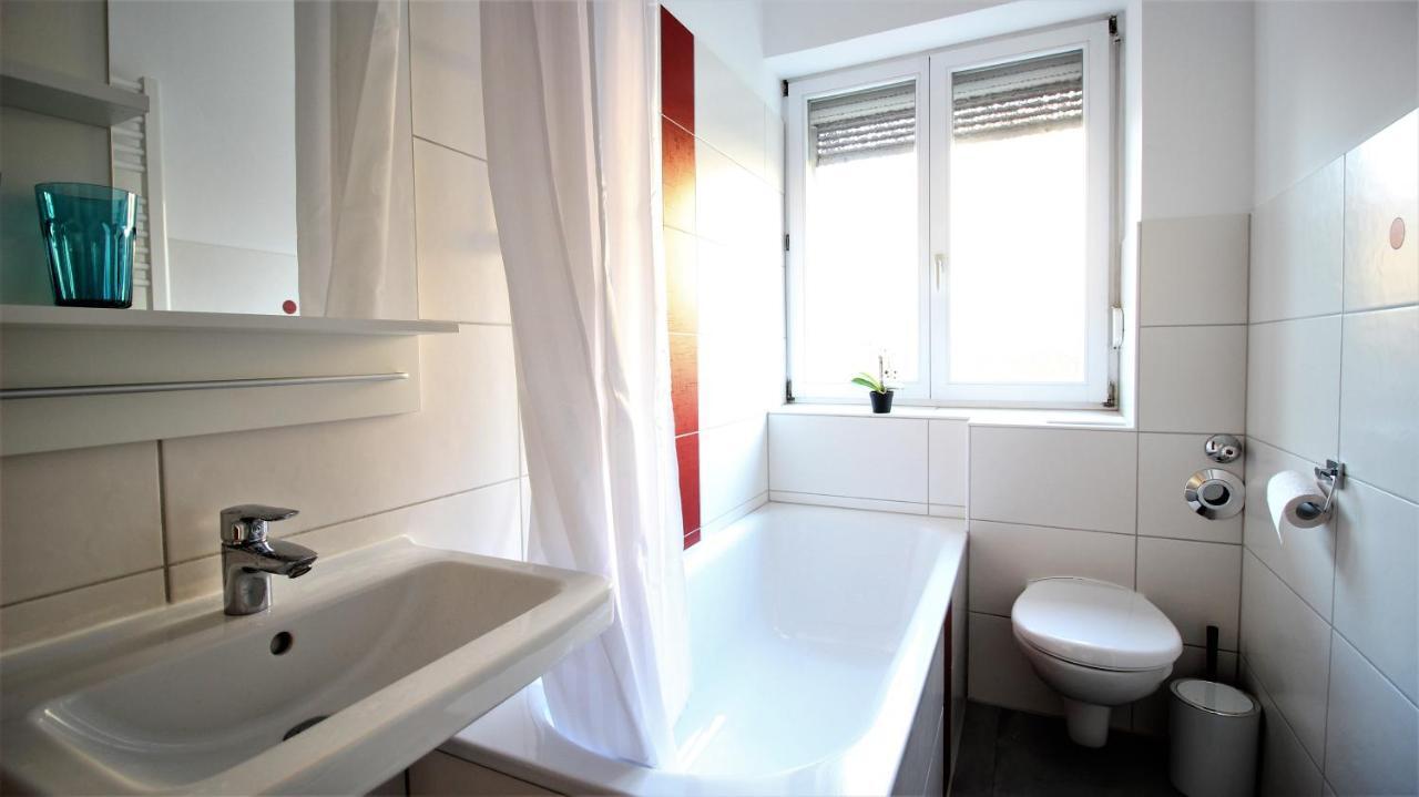 Light-Flooded City Apartment With Balcony And Garden Вюрцбург Екстериор снимка